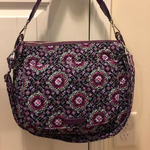 Retired Vera Bradley Carson Purple Medallion